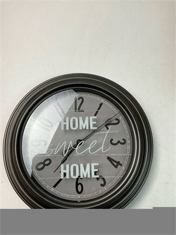 Horloge murale rétro TOPZEA 12 po – silencieuse, sans tic-tac