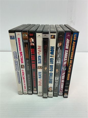 Lot de 10 films