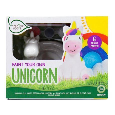 Kit créatif licorne à peindre Party-Eh Creative Roots