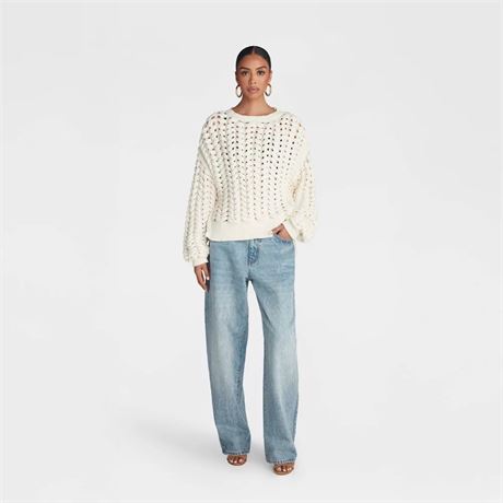 Chandail femmes XS KBB by KAHLANA - tricot épais col rond