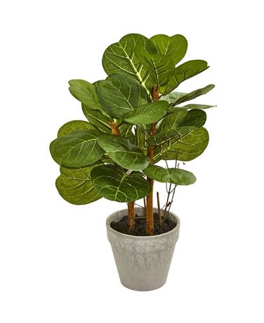 Plante ficus artificielle 22 po