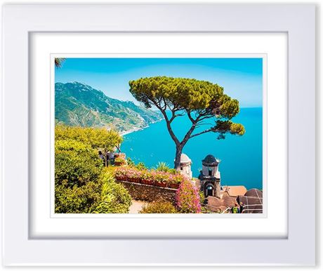 Cadre ArtDirect blanc 9 x 11 po personnalisé
