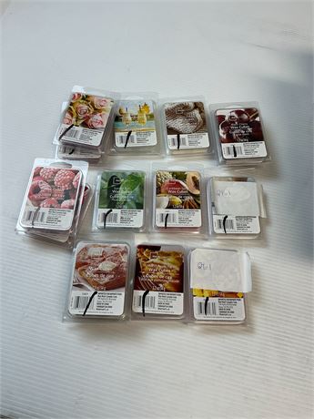 Cubes de cire parfumée assortis lot de 15