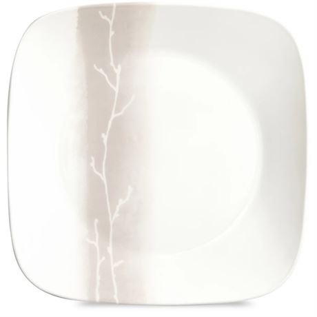 Assiette à dîner carrée Corelle Wandering Grove 10,5 po