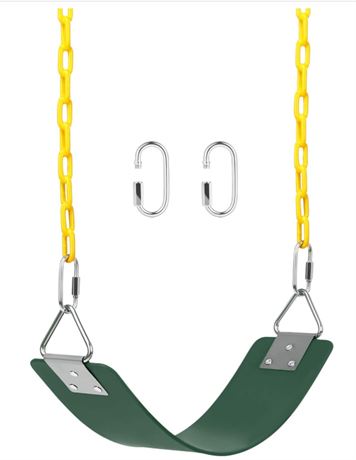 VERT FORÊT - Siège balançoire AGPtEK avec chaînes 250 lb
