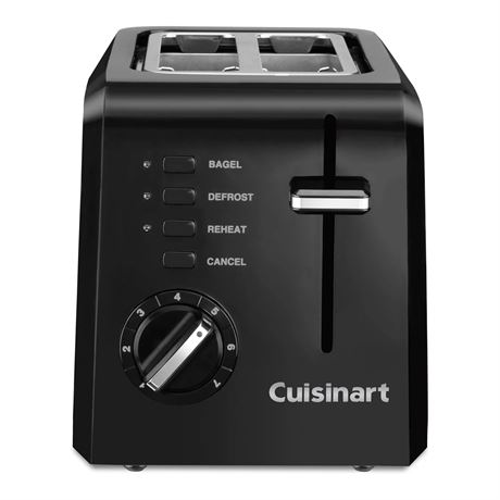Grille-pain compact Cuisinart 2 tranches