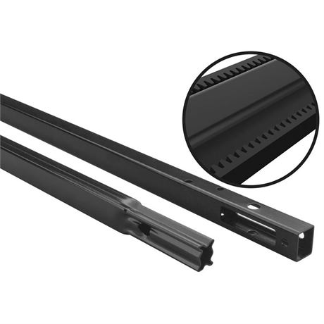 Ensemble rallonge de rail en acier Chamberlain 1,25 x 37,7 po