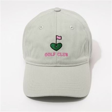 Casquette baseball golf club Frasier Sterling menthe - ajustable crème