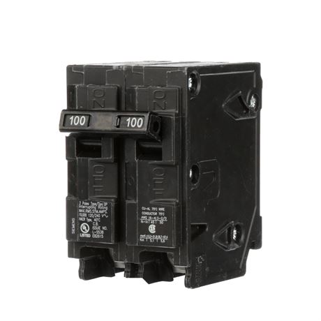 Disjoncteur Siemens QP 100A 2 pôles