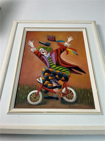 Tableau Mamie 02 la bouffonne vélo 2002