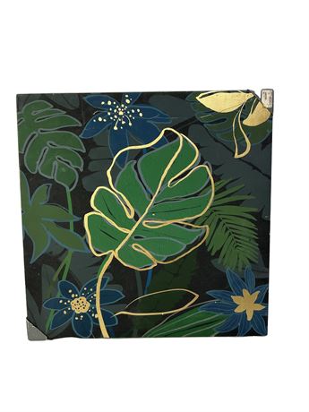 VOIR PHOTOS - Toile murale Hometrends 30 x 30 po égratignures