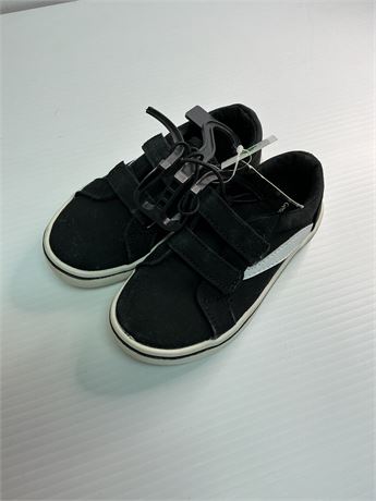 Espadrilles garçon noir/blanc George 9