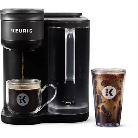 RÉSERVOIR D'EAU MANQUANT - Cafetière Keurig K-Brew & Chill noire