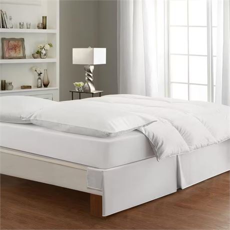 Jupe de lit ajustée enveloppante