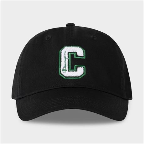 Casquette baseball adulte Champion coton chenille C - noir