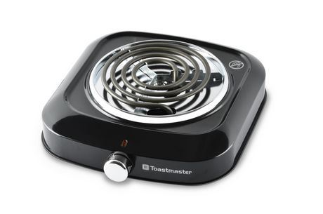 Réchaud électrique simple Toastmaster noir