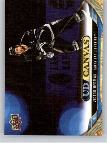 Carte Upper Deck Canvas 2024-25 Victor Hedman Lightning
