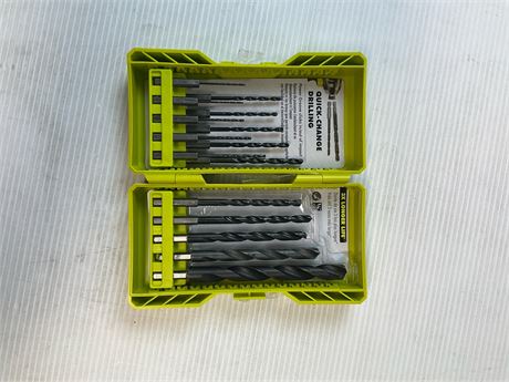 Ensemble de mèches RYOBI A971503 oxyde noir – 15 pièces