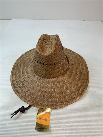Chapeau de paille Brim avec protection solaire