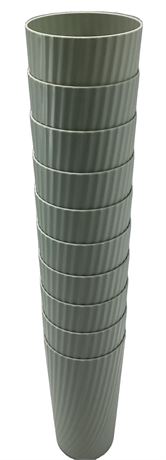 Ens. 10 gobelets/tasses Mainstays