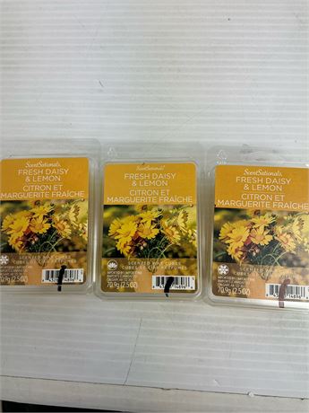 Cubes de cire parfumée (ensemble de 3)