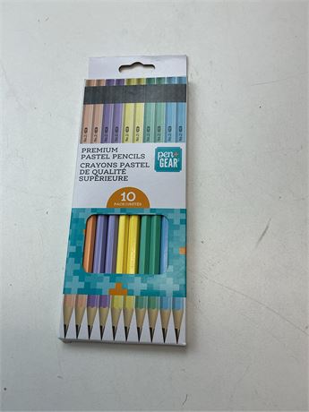 Crayons pastel premium – lot de 10