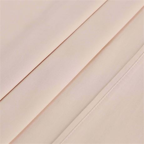 Ens. draps coton égyptien SUPERIOR 400 fils uni poches profondes