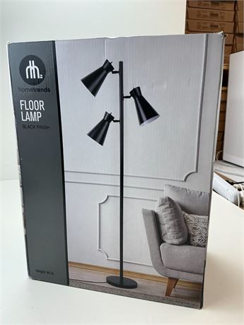 Hometrends — Lampadaire finition noire