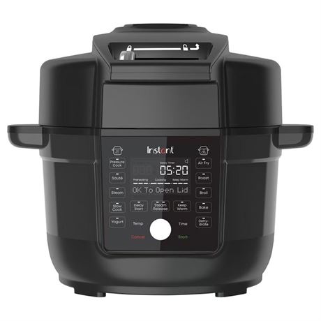 Multi-cuiseur Instant Duo Crisp céramique/inox 6,5 pte noir