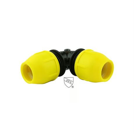 Coude gaz poly Home-Flex 3/4 po