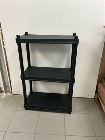 Étagère plastique Organize-It 3 niveaux noire