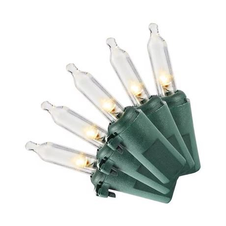 Guirlande 50 LED blanc chaud