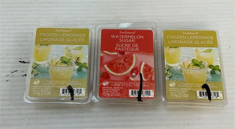 Ens. 3 paquets cubes de cire ScentSationals