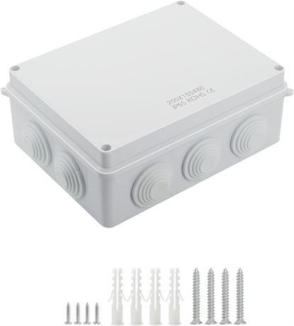 Boîte de jonction ABS étanche IP65 LeMotech