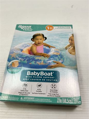 Bateau gonflable bébé Swimschool