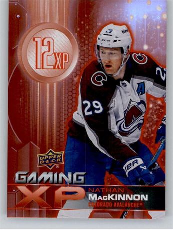 UD 24-25 Gaming XP #GXP-14 Nathan MacKinnon Colorado