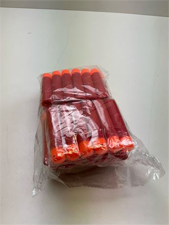 Fléchettes Mega rouges pour Nerf lot de 60