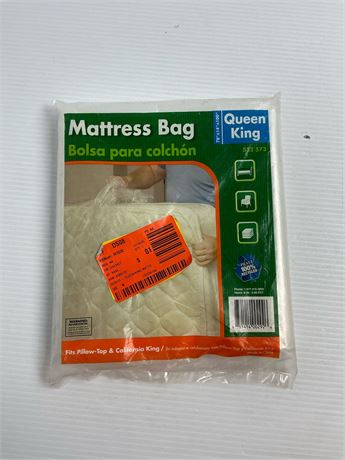 Housse matelas Queen/King 100 x 78 x 14 po