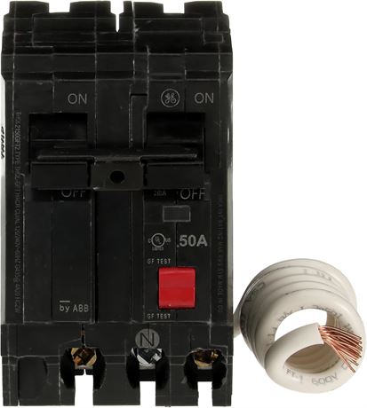 Disjoncteur double pôle ABB Q-Line THQL2150GFT2P 50 A 240 V