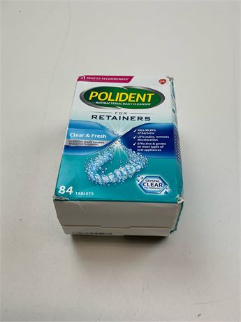 Nettoyant antibactérien appareils dentaires Polident