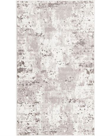 Tapis Bayshore Home Ripple Borealis 3 x 5'3 pi - gris