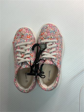 Espadrilles fleuries fille George gr.13