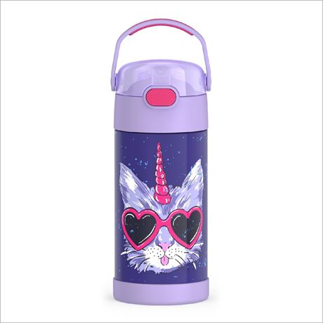 Bouteille THERMOS FUNTAINER enfant avec paille 12 oz