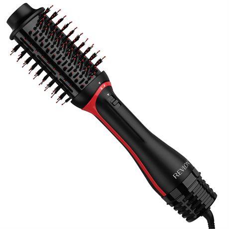 Brosse soufflante ronde Revlon One-Step Volumizer Plus céramique noir/rouge