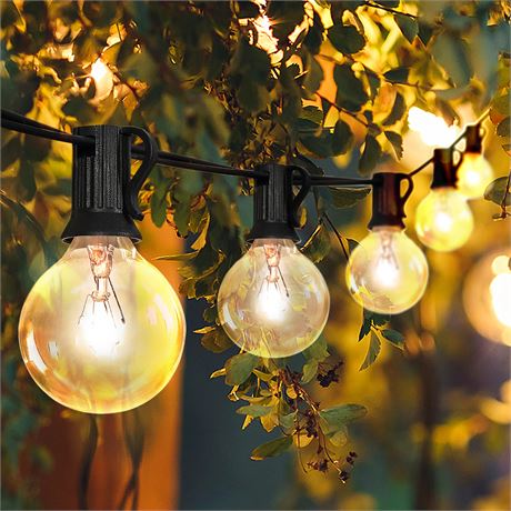 Guirlande globe noire 25 pi