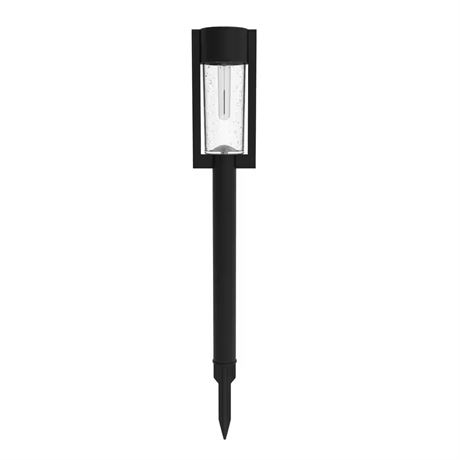 Lumière solaire extérieure Clermont DEL 15 lumens noire