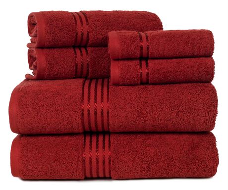 Ens. 6 pcs - serviettes de bain Portsmouth Home Hotel