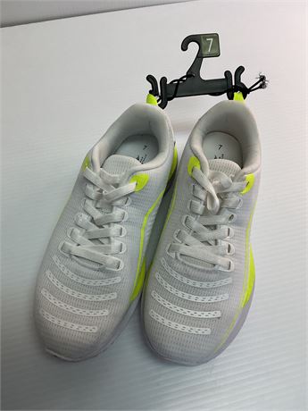 Souliers sport blanc jaune femme Athletic Works 7