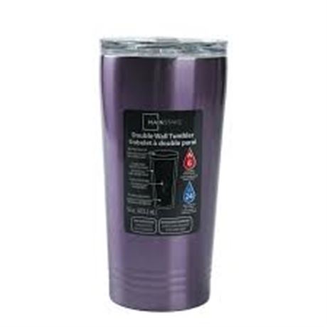 Gobelet inox double paroi Mainstays 16 oz