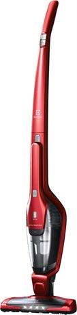 Aspirateur-balai animaux sans fil Electrolux Ergorapido 18 V rouge chili